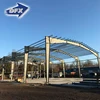 Metal Span Storage Portal Frame Light Steel Structure For Auto Industrial Workshop