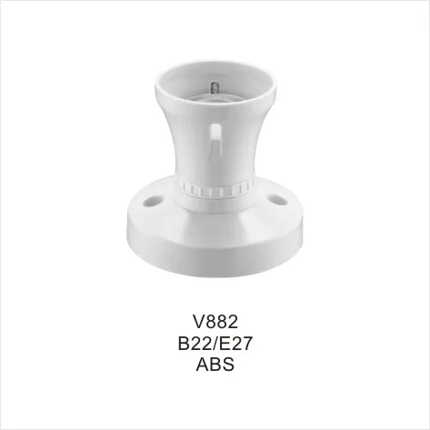 ABS material oblique lamp-socket lamp holder lamp base B22 E27