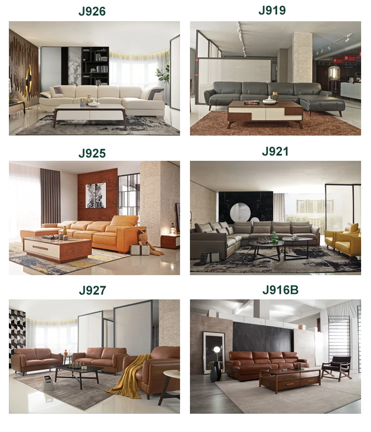Modern design living room furniture set leather recliner sofa set