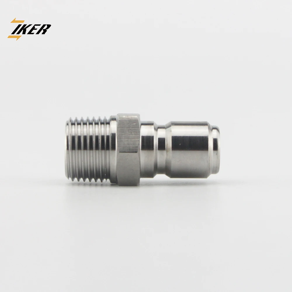 Parker St Series Quick Disconnect Male To 1/2" Npt Male Stainless Steel