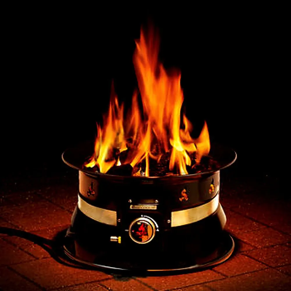 Natural Gas Rectangular Bowl Pan 36x12-Inch American Fireglass Match Light Fire Pit Kit SS-AFPPMKIT-N-36