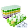 Professional Quality Silicone Honeycomb Ice Cube Tray with Lid