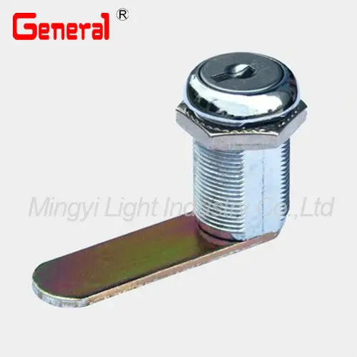
Various length steel furniture lock and master key system with 200 key changes 