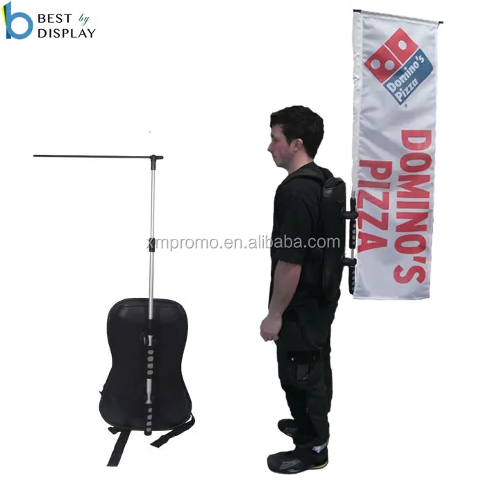 Backpack Flying Banner Flag Walking Banner Display Advertising