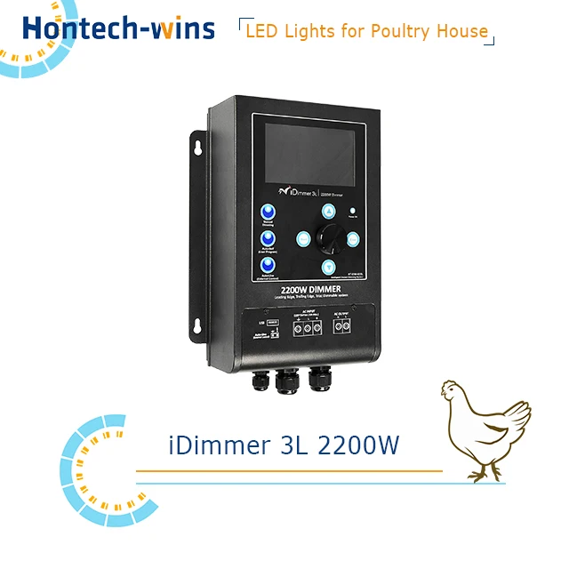 led dimmer switch 3000W led dimmer and timer controller by 0-10V and DMX signal controlling