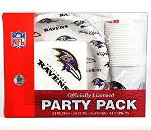 NFL Baltimore Ravens Party Pack