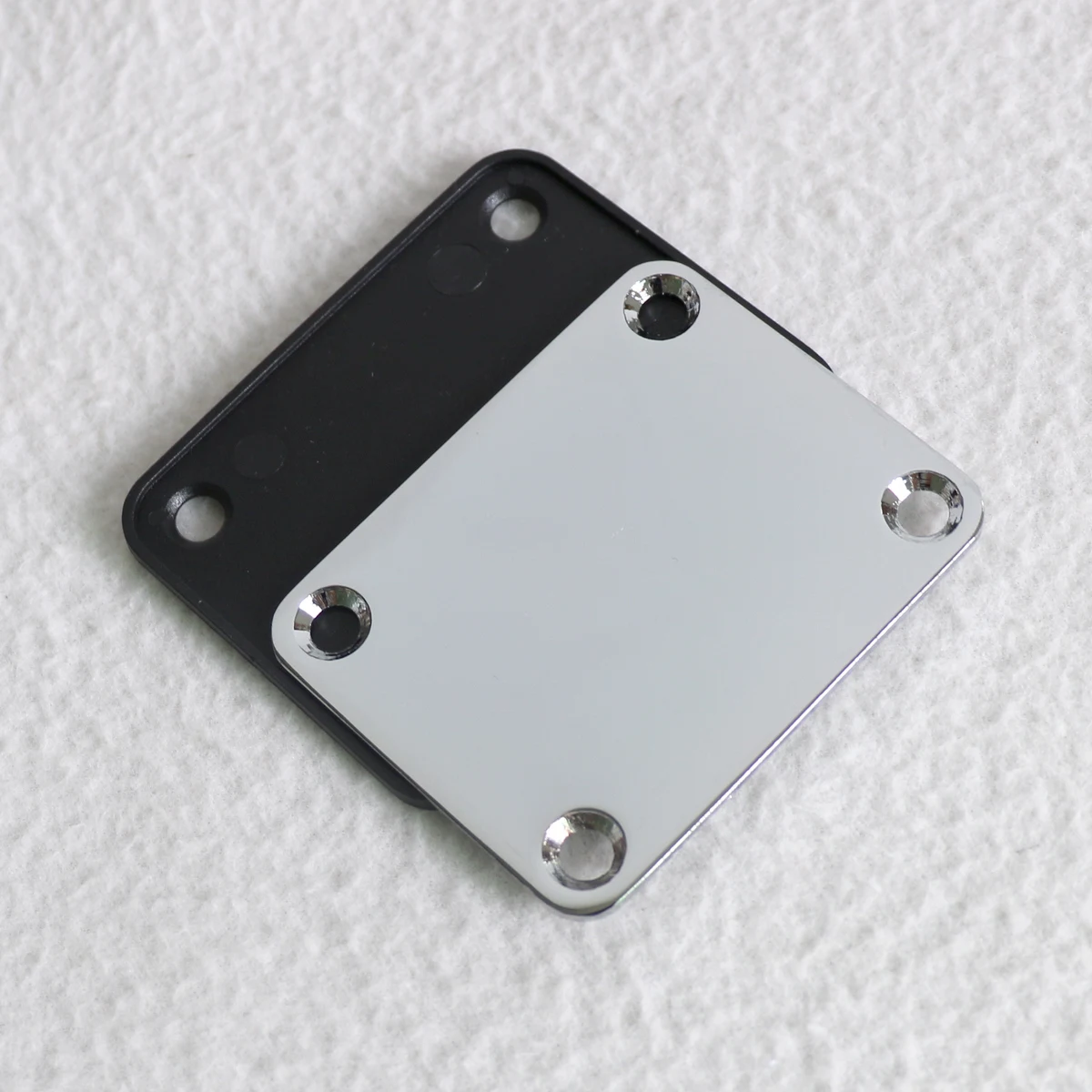 Guitar Parts Chrome Electric Guitar Neck Plate For St/tl Guitar Joint