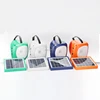 Portable solar systems with mobile phone charger and lights camping solar lantern