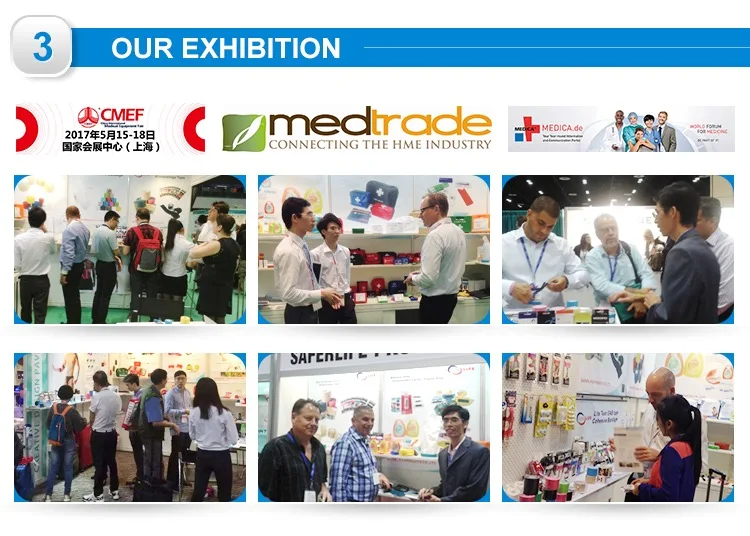 Sterile Emergency Bandage Trauma Dressing with Pressure Applicator 10cm*450cm Size and 3 Years Shelf Life