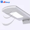 10W 20W Microwave motion sensor Solar led street light install on street indication pole