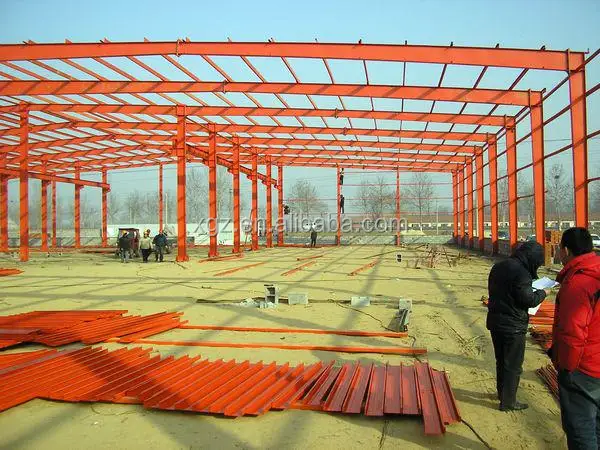 Metal building prefabricated steel structure