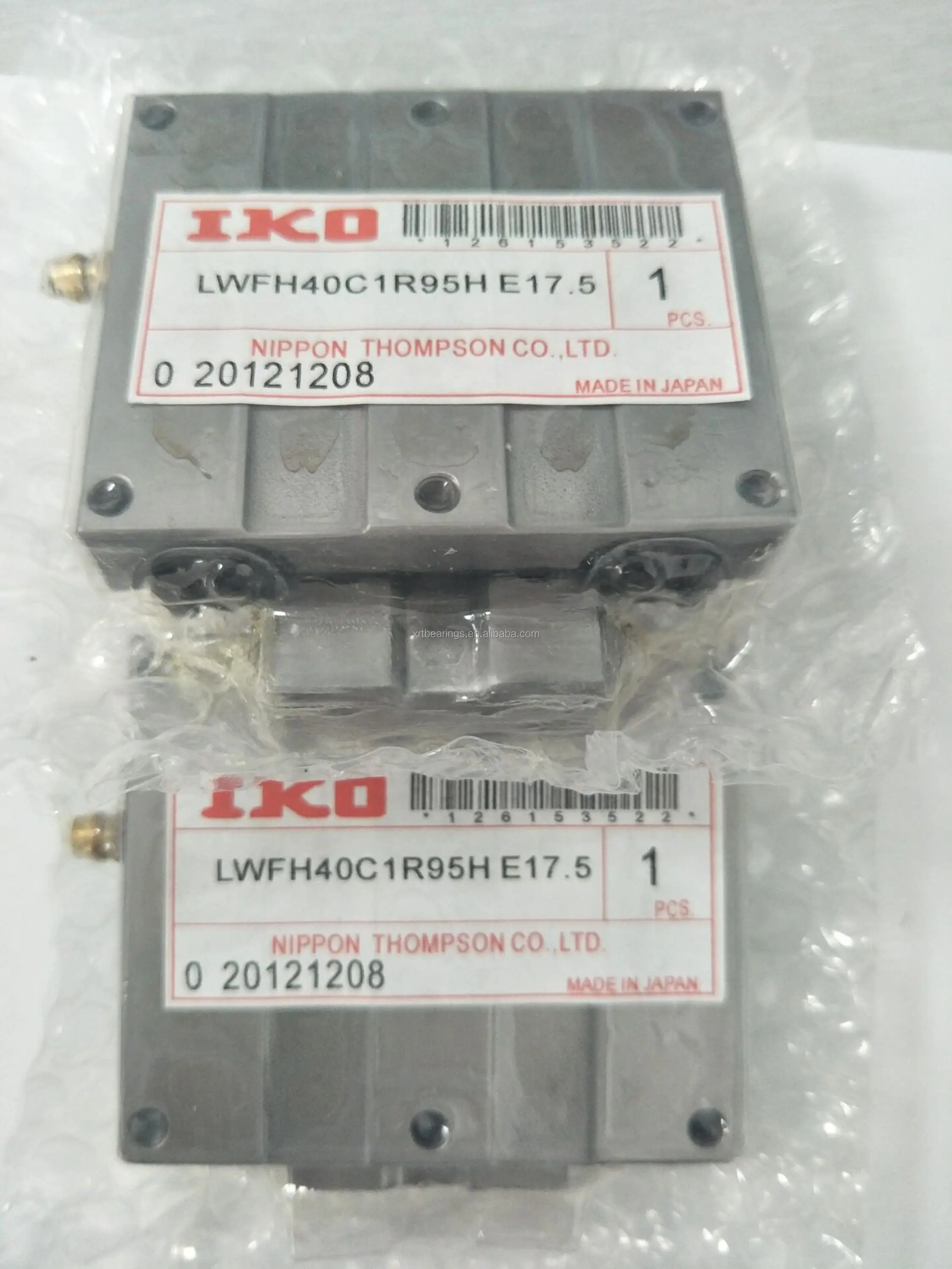 Iko Linear Guide And Slide Block Lwfh40c1r95he17.5 Linear Bearing
