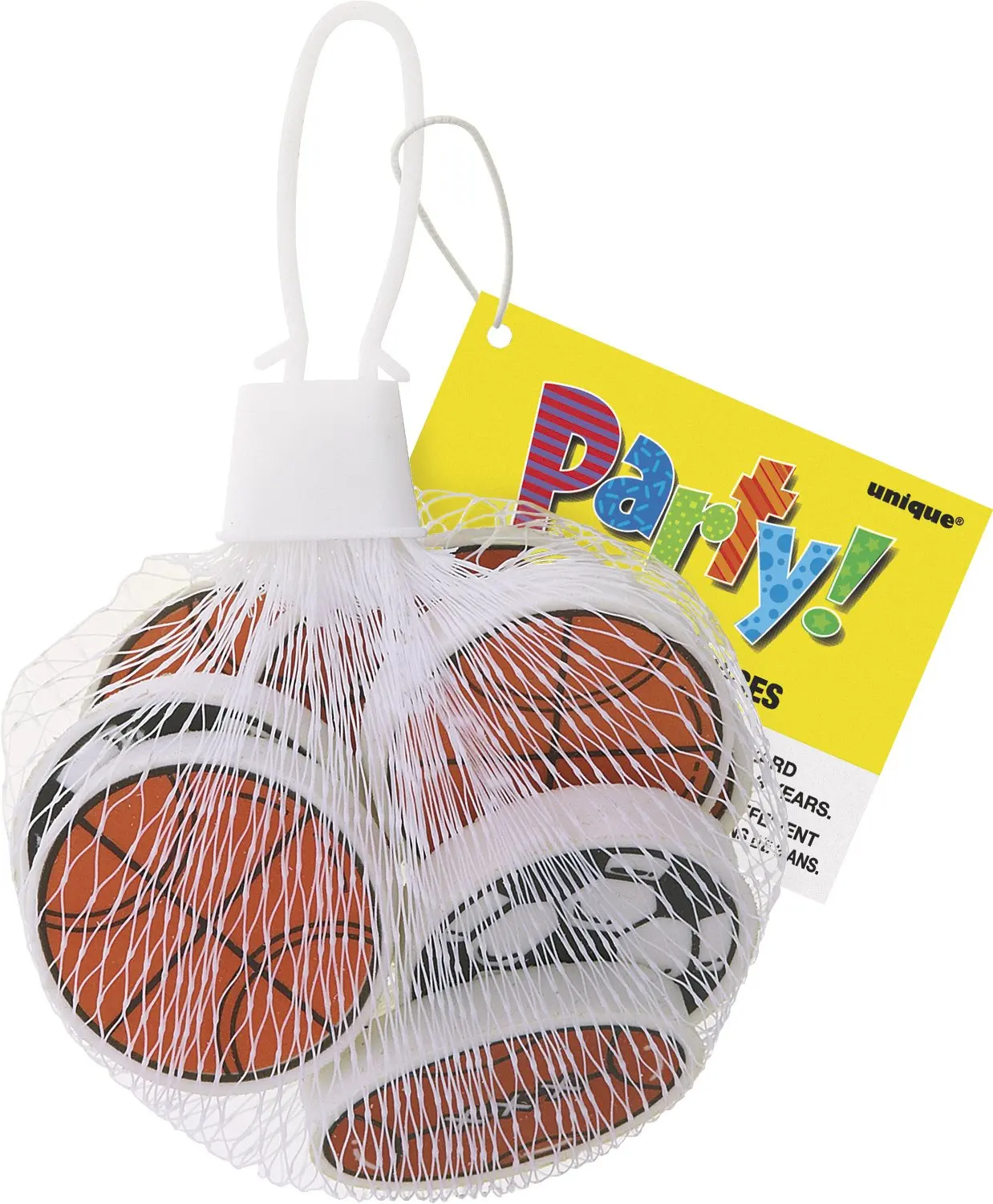 Sports Ball Eraser Party Favors, Assorted 8ct