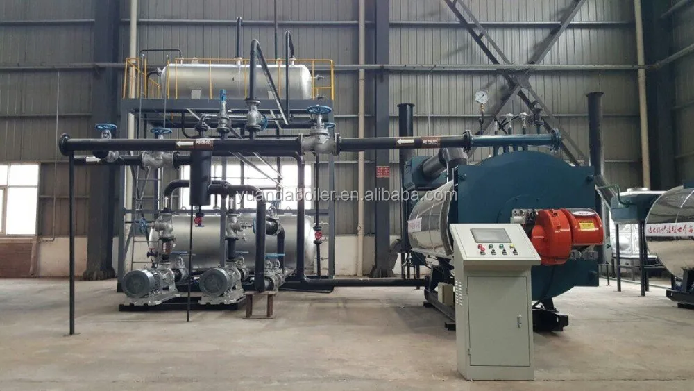 Diezel/Diesel/Gas fired thermal oil boiler for asphalt heating/rubber/plywood