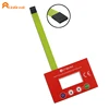 Multifunctional poly dome embossing key tactile feedback membrane keypad matrix Keyboard 1*4 control panel membrane switch cover