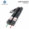 303 Laser Pointer Flashlight 650NM Wavelength Red Green Laser Flashlight With Safety Control Switch LED Pen Light Function Laser