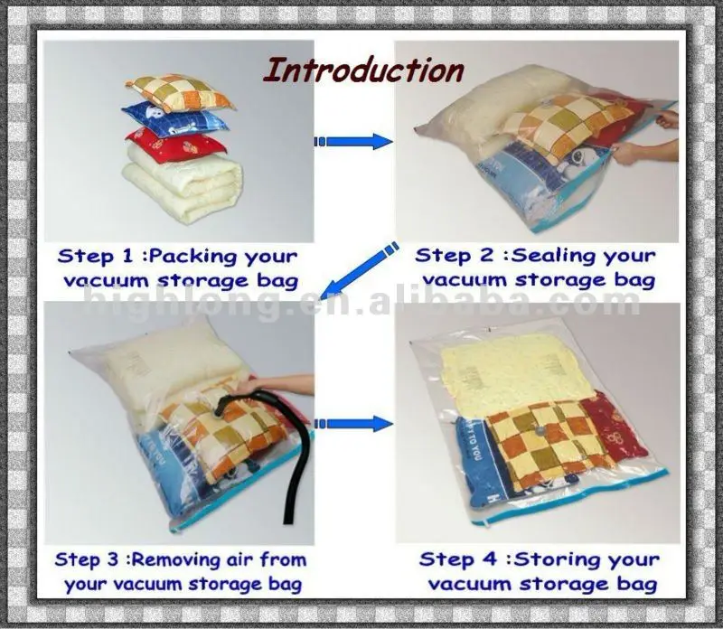 Technical Hanging Vacuum Bag Air Tight For Clothing Storage Buy