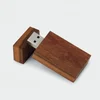 Wholesale Eco wood mini usb flash drives pen stick Square wooden usb disk