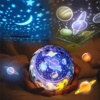 Birthday Gift Night Light Projector Led Night Light Sky Magic Star