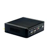 Micro J1900 quad core nano itx dual lan fanless pc with USB3.0/RS232/DP