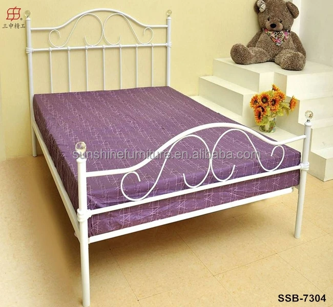 رخيصة أثاث غرفة نوم معدنية واحدة مزدوجة التوأم حجم السرير الحديد الأمريكية Buy Iron Bed American Iron Bed Twin Size American Iron Bed Product On Alibaba Com