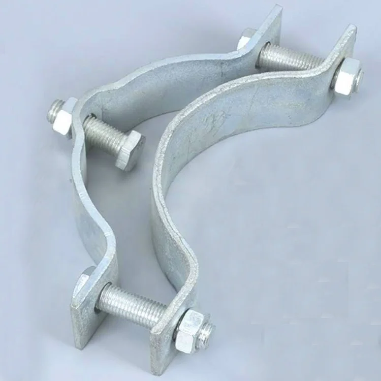 Galvanized Steel Electrical Cable Strain Pole Clamp Buy Power Line