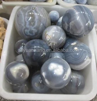 blue agate sphere