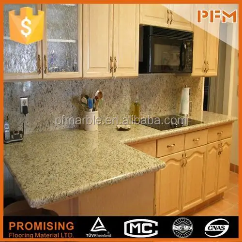 Best Factory Price Laminated Bevelled Edge Open Kitchen Used