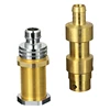 Cnc lathing internal thread brass with custom cnc machining China