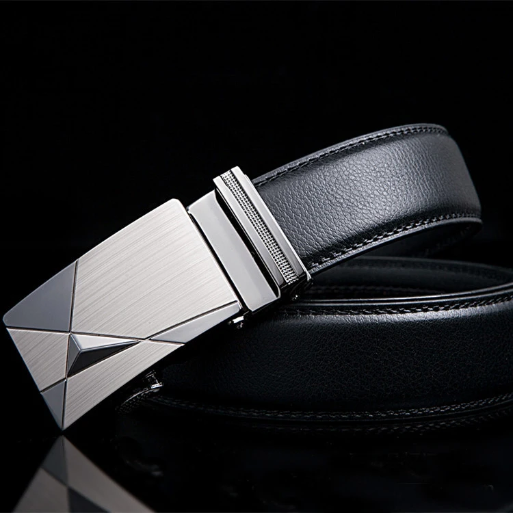 Luxury Business Belt Waist Strap Belts Mens Buckle Waistband