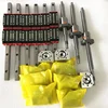 Square Linear guide rail 6 set HGR20 - 400/1000/1500mm ballscrew + SFU2005 - 400/1000/1500mm + BK/BF15 CNC part