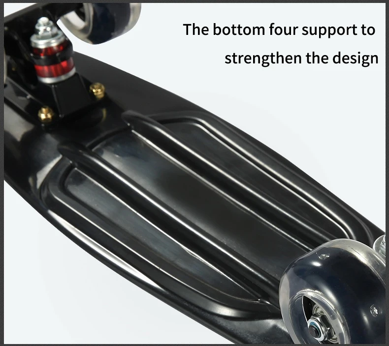 Wholesale Skateboard Skate Board 22x6'' New Eco Pp Fish Plastic For