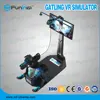 2018 new interactive Gatling VR Simulator 6dof motion platform 9d vr cinema