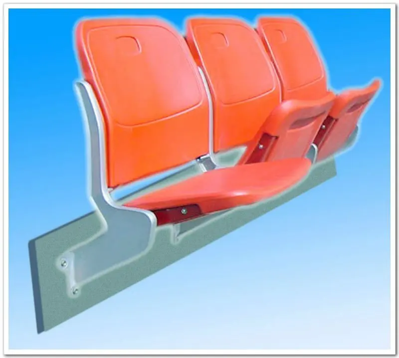 Juyi Wholesale Stadium Chairs Bleachers Plastic Folding Stadium Chair