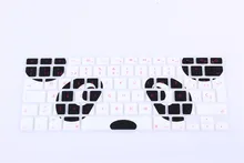 New EU/UK layout Spanish Ombre Colors Keyboard Cover Silicone Skin for MacBook Pro 13″ 15″ Retina for iMac & MacBook Air 13″