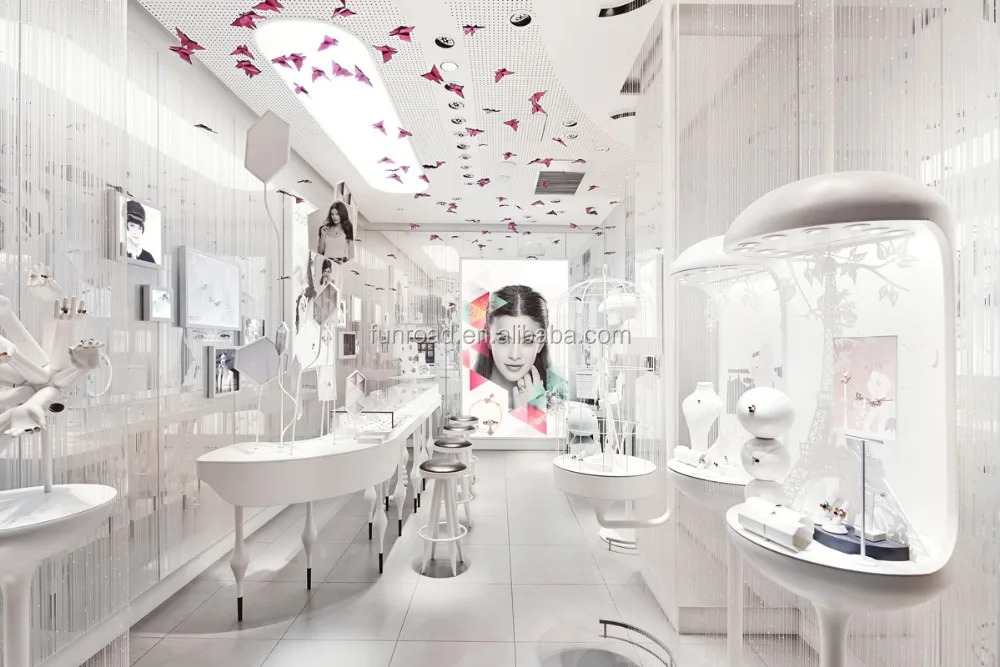 Isimleri Ahşap Ticari Mücevher Alışveriş Merkezi Tasarım Mobilya Sıcak