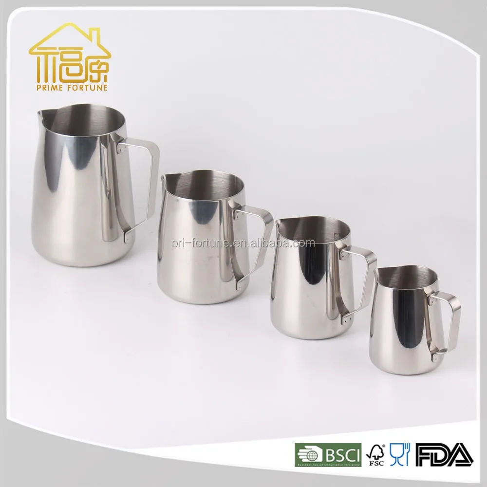 Stainless Steel Milk Pot/milk Boiling Pot/milk Coffee Latte Frothing