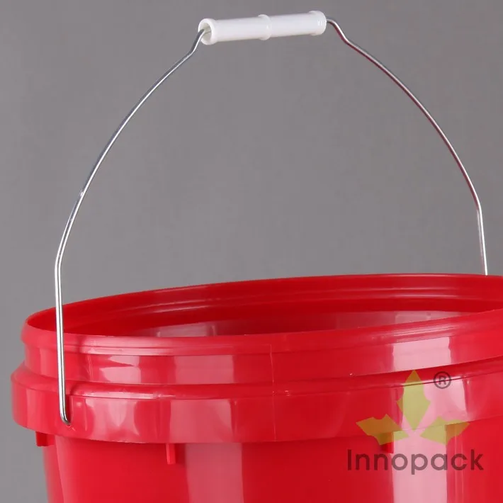 High Quality Pp Material 6 Gallon Plastic Paint Pail With Plastic Handle And Lid Buy Plastic