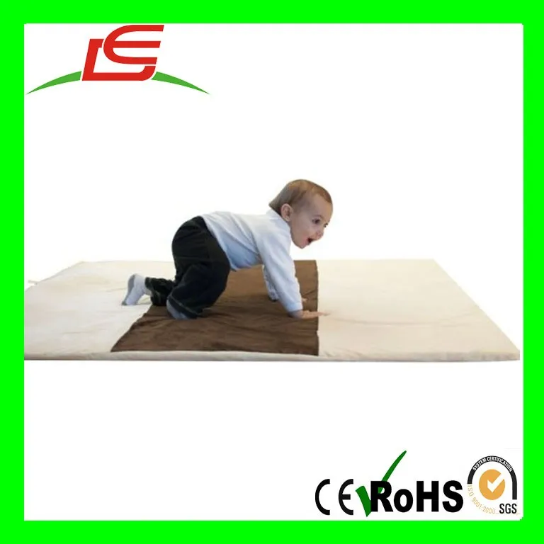 Snug Square Plush Baby Play Mat Large Soft Comfortable Luxurious Kids