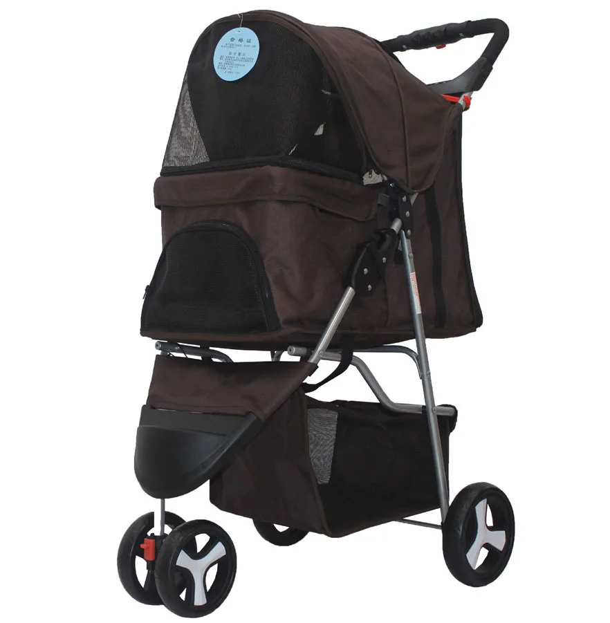 Three Wheels Oxford Pet Stroller Luxury Travel Dog Pet Stroller - Buy ...