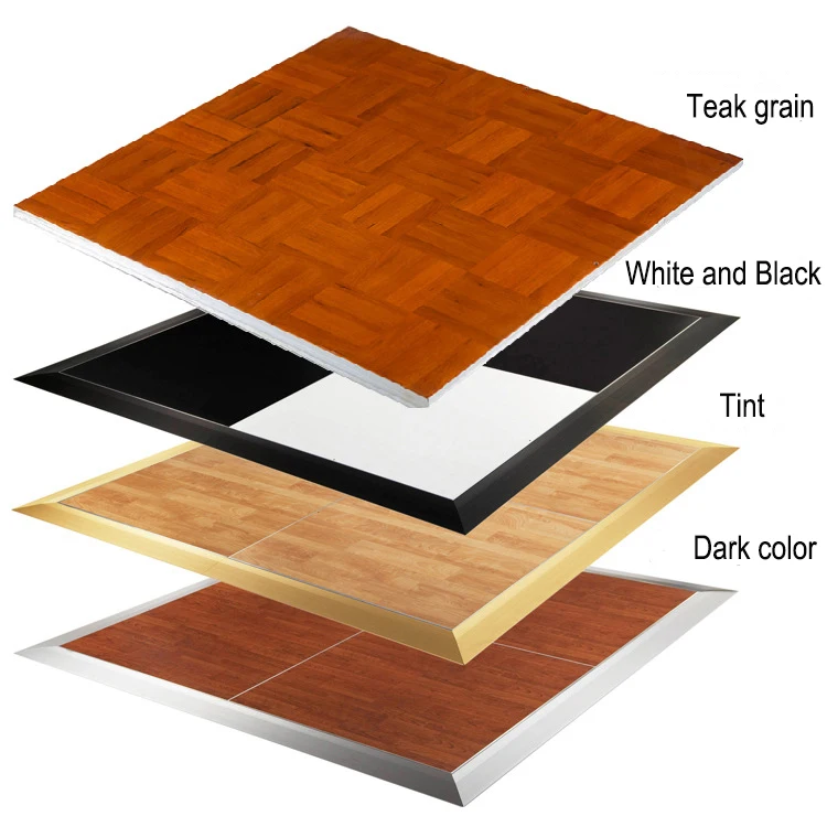 YIJIN-DCF320 cheap teak wooden hotel used dance flooring for sale