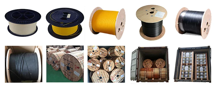 outdoor Aerial or duct armored fiber optic cable gyts