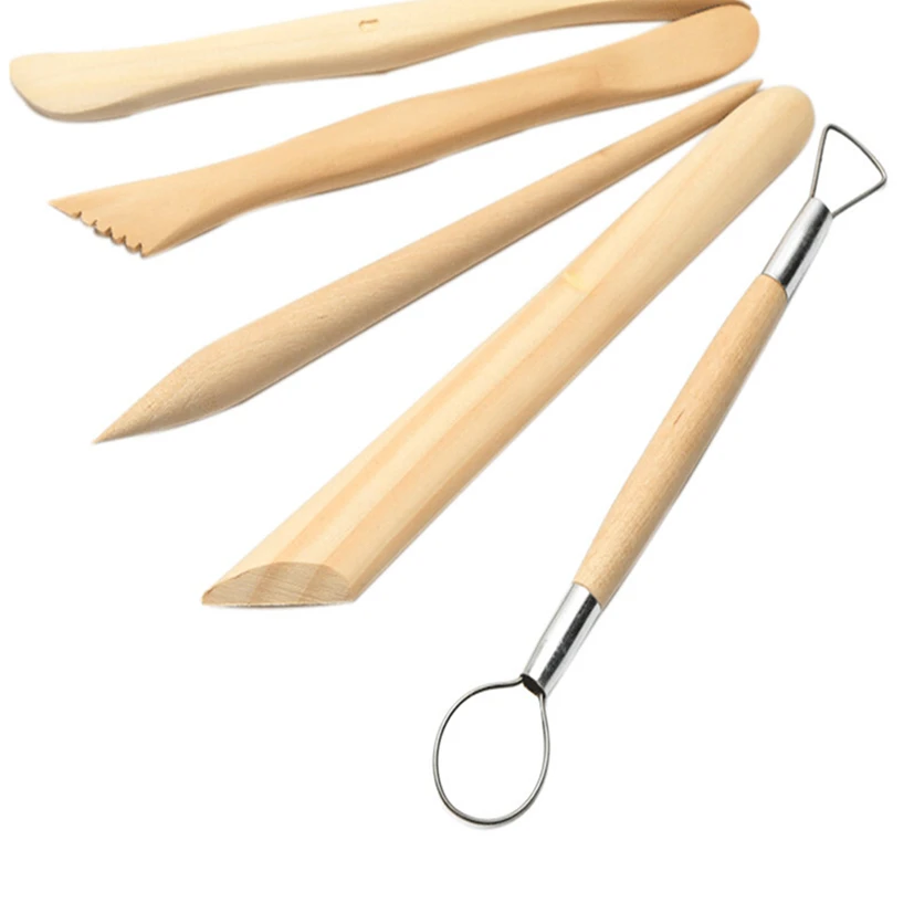 Hot Selling 5piece Ceramic Clay Molding Tools Professional Polymer