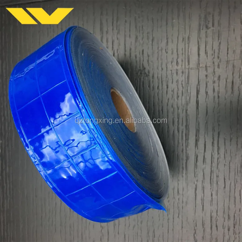 blue reflective tape