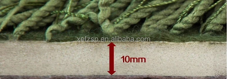 豪華でモダンな白いふわふわランナーカーペット - Buy モダン白 