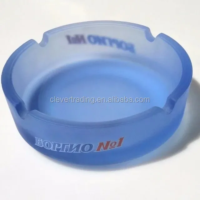 Glass Ashtrays Wholesale Round Glass Ashtray Custom With Logo Buy