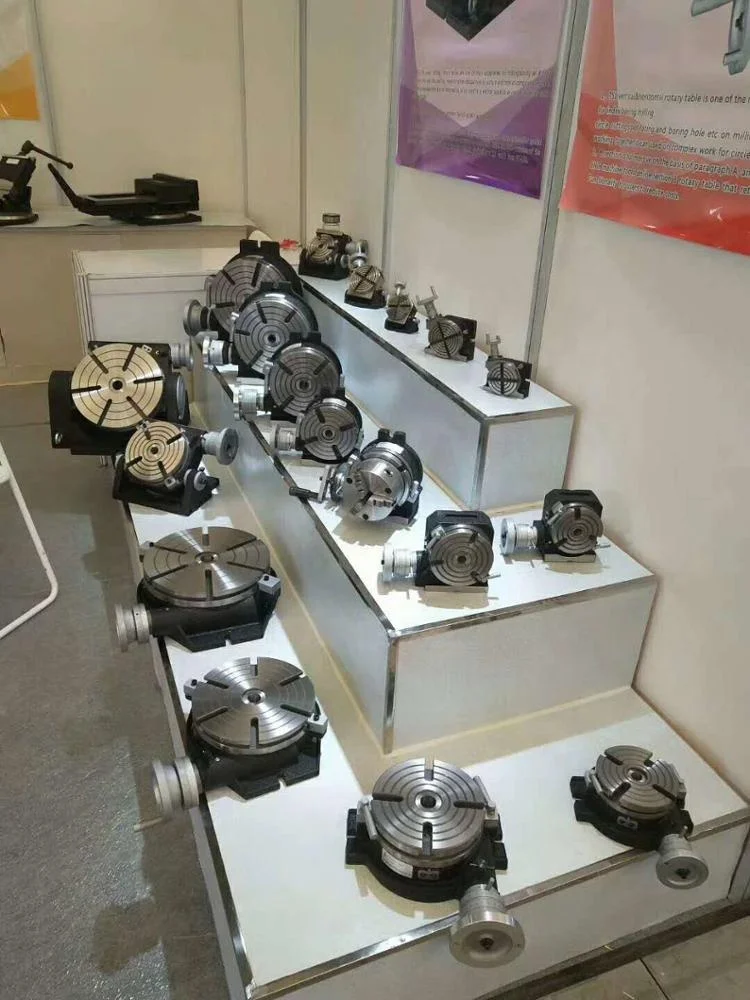 Tilting Rotary Table For Milling Machine Tsk250 Universal Tilting