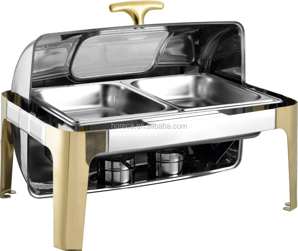 Atosa Economy Chafing Dish 9ltr Capacity Full Size with Bakelight Handle