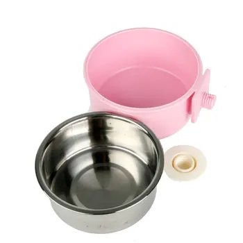dog food bowl attaches to kennel