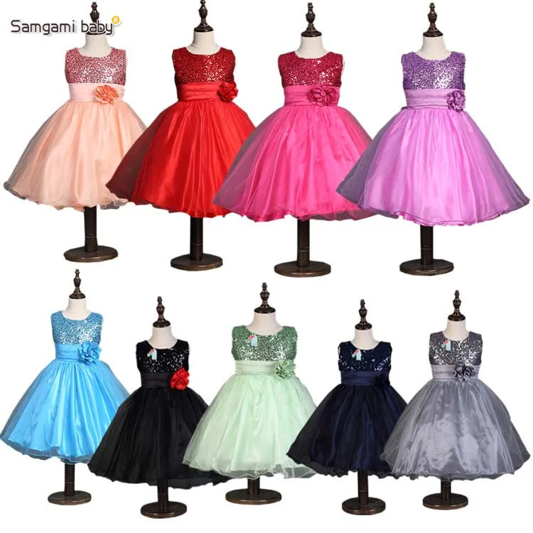 2016 Latest Colorful Party Dress For Kids - Buy Kids Party Dress ...